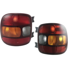 Load image into Gallery viewer, 1999-2003 Chevrolet Silverado 1500 &amp; GMC Sierra 1500 Tail Lights - Halogen, Left &amp; Right (19169013)
