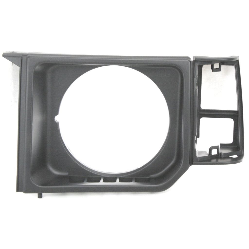 1985-1991 Dodge Raider & Mitsubishi Montero Headlight - Left, Black (MB377401)