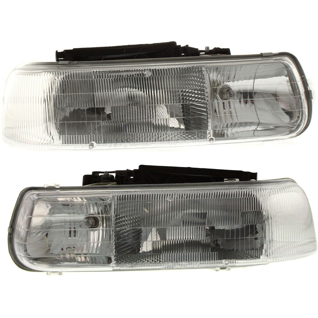 2001-2006 Chevrolet Headlight - Halogen, w/ Bulbs, CAPA Certified (16526134)