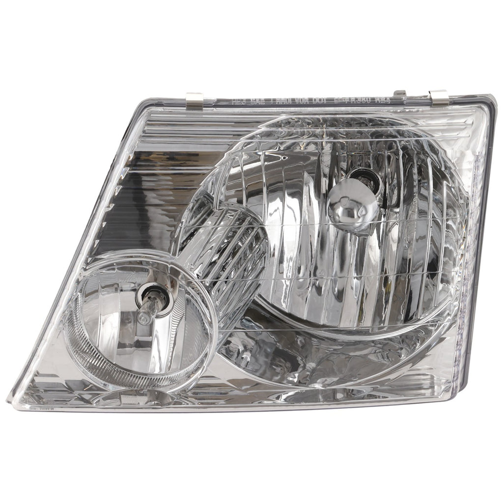 2002-2005 Ford Explorer Headlight - Halogen, Driver Side, w/ Bulbs (1L2Z13008AB)