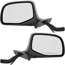 Load image into Gallery viewer, Kool Vue 1995-1997 Ford Power Mirror Set - Paintable, Manual Folding