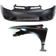 Load image into Gallery viewer, 2006-2008 Honda Civic Bumper Cover - Front, Coupe (04711SVAA90ZZ)