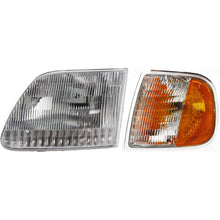 Load image into Gallery viewer, 1998-2003 Ford Expedition, F-150 &amp; F-250 Headlight - Driver Side, w/ Bulbs (3L3Z13008DA)