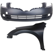 Load image into Gallery viewer, 2007-2009 Nissan Altima Bumper Cover - Front, Sedan (63101ZN55A)