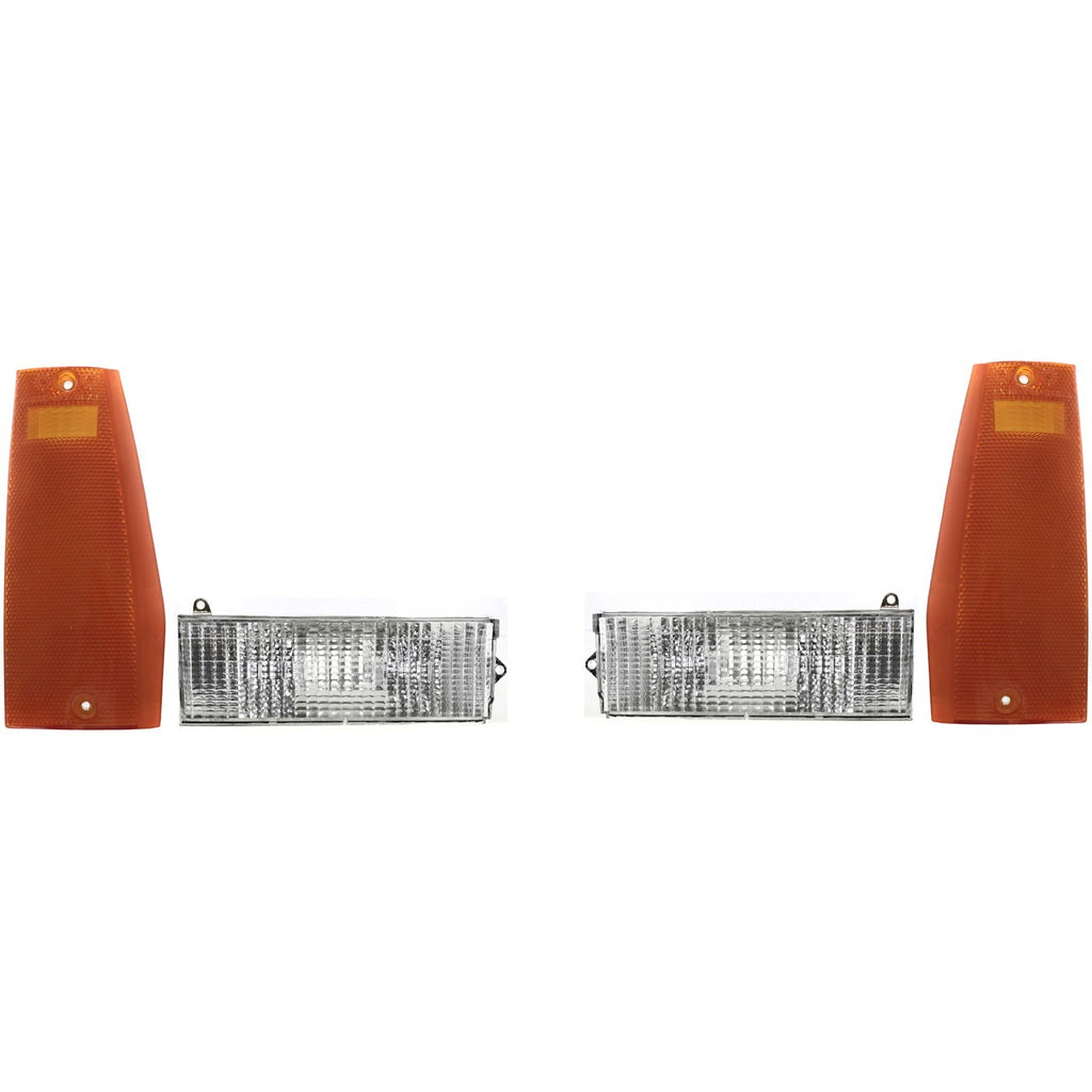 1984-1996 Jeep Cherokee, Comanche & Wagoneer Turn Signal Light - Front (56000098)