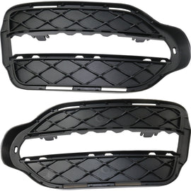 2013-2015 Mercedes-Benz GLK-Class Bumper Grille Set - Driver & Passenger Side