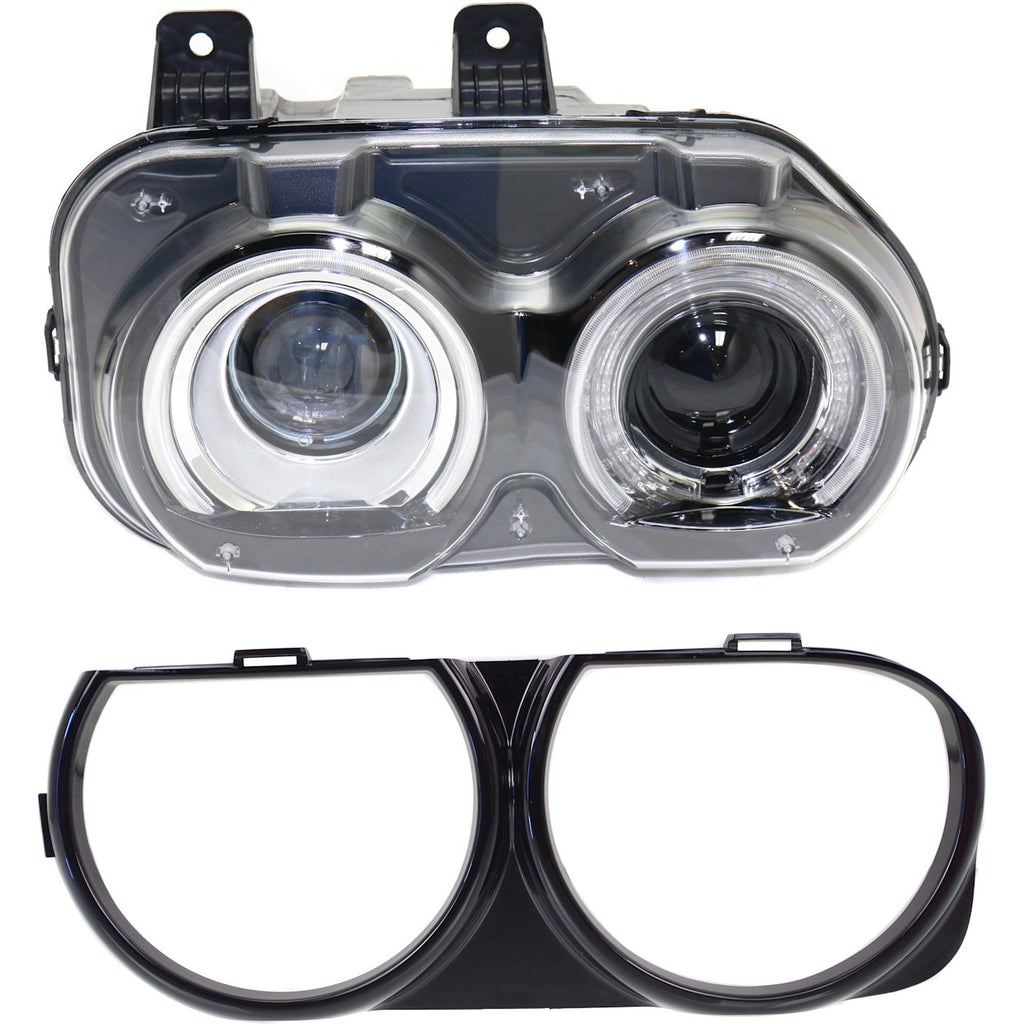 2015-2023 Dodge Challenger Headlight - Halogen, Driver Side (68174065AG)