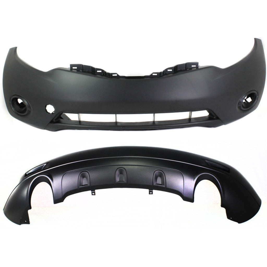 2009-2010 Nissan Murano Bumper Covers - Front & Rear (FBM221AA0J)