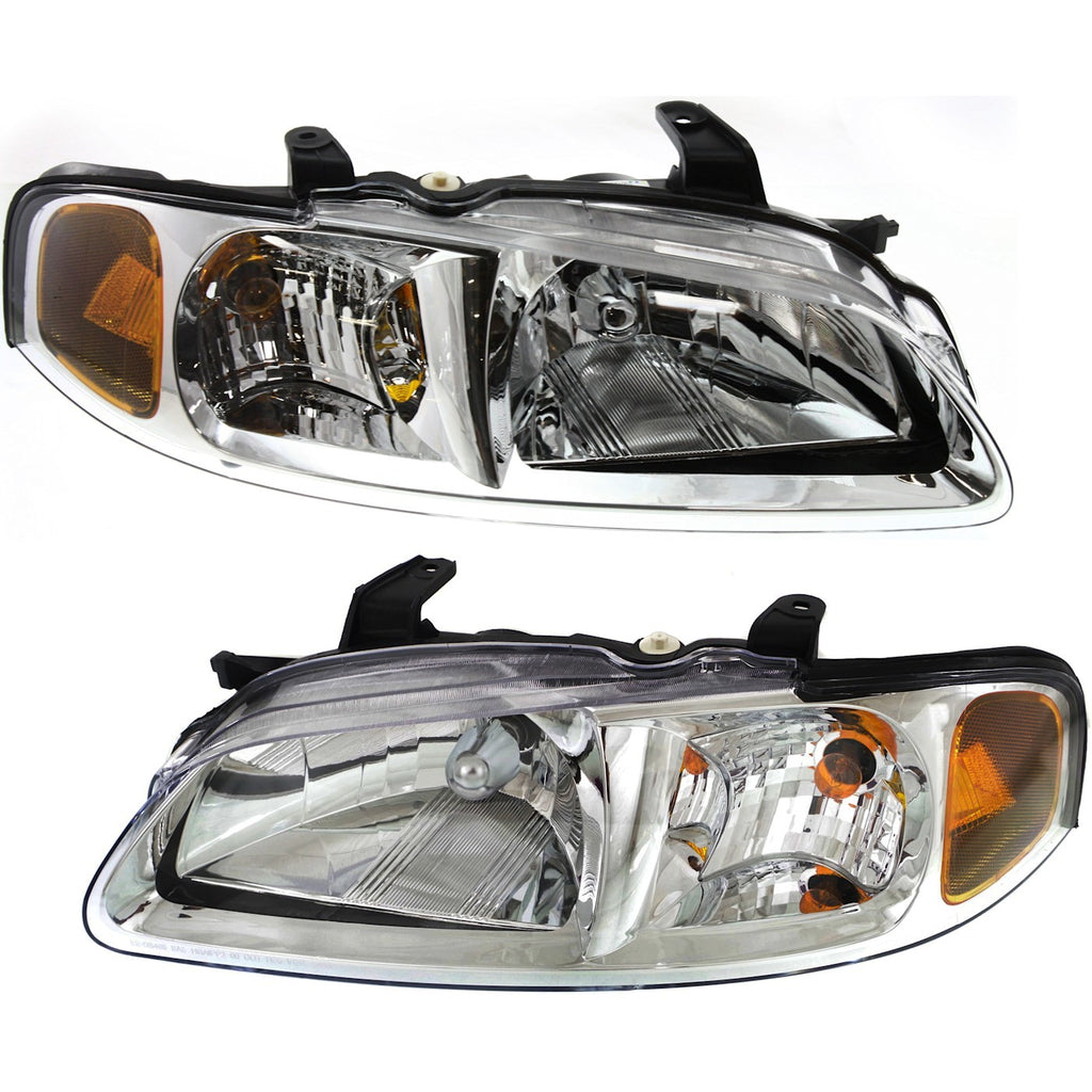 2002-2003 Nissan Sentra Headlights - Left & Right (B60604Z300)