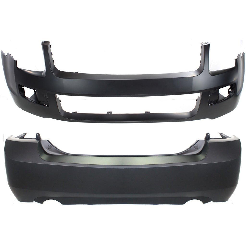 2006-2009 Ford Fusion Bumper Covers - Front & Rear (6E5Z17D957CAPTM)