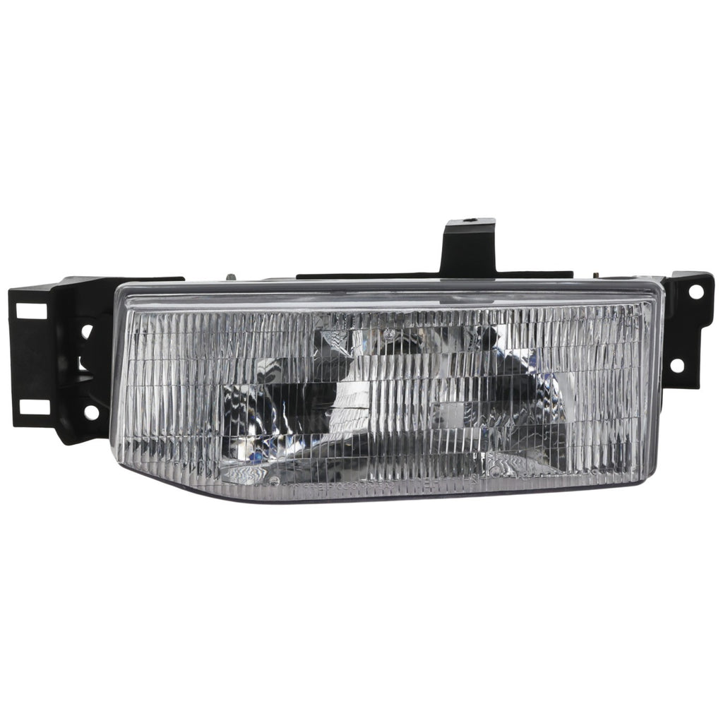 1991-1996 Ford Escort Headlight - Halogen, Driver Side, w/ Bulbs (F1CZ13008B)