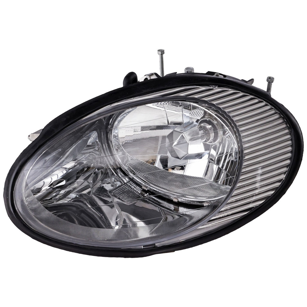 1996-1998 Ford Taurus Headlight - Halogen, Driver Side, w/ Bulbs (F6DZ13008B)