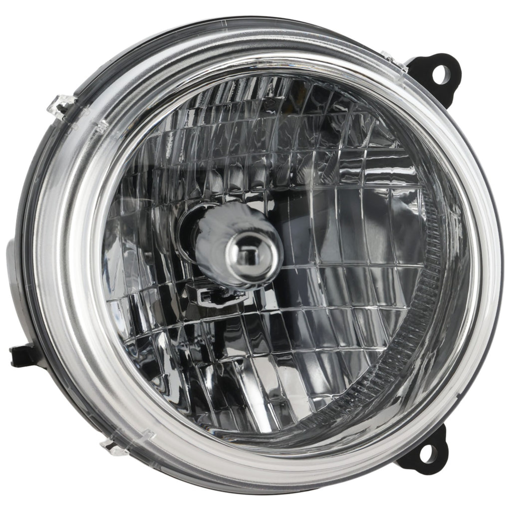 2002-2003 Jeep Liberty Headlight - Halogen, Passenger Side, w/ Bulbs (5101820AA)