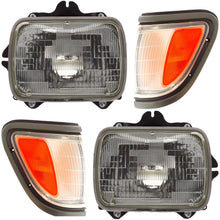Load image into Gallery viewer, 1995-1997 Toyota Tacoma Headlights - Halogen, Left &amp; Right (8111089155)