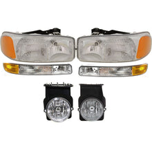 Load image into Gallery viewer, 2003-2004 GMC Headlights - Left &amp; Right (15850352)