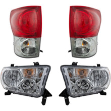 Load image into Gallery viewer, 2007-2009 Toyota Tundra Headlights - Halogen, Left &amp; Right, Assembly (811100C051)