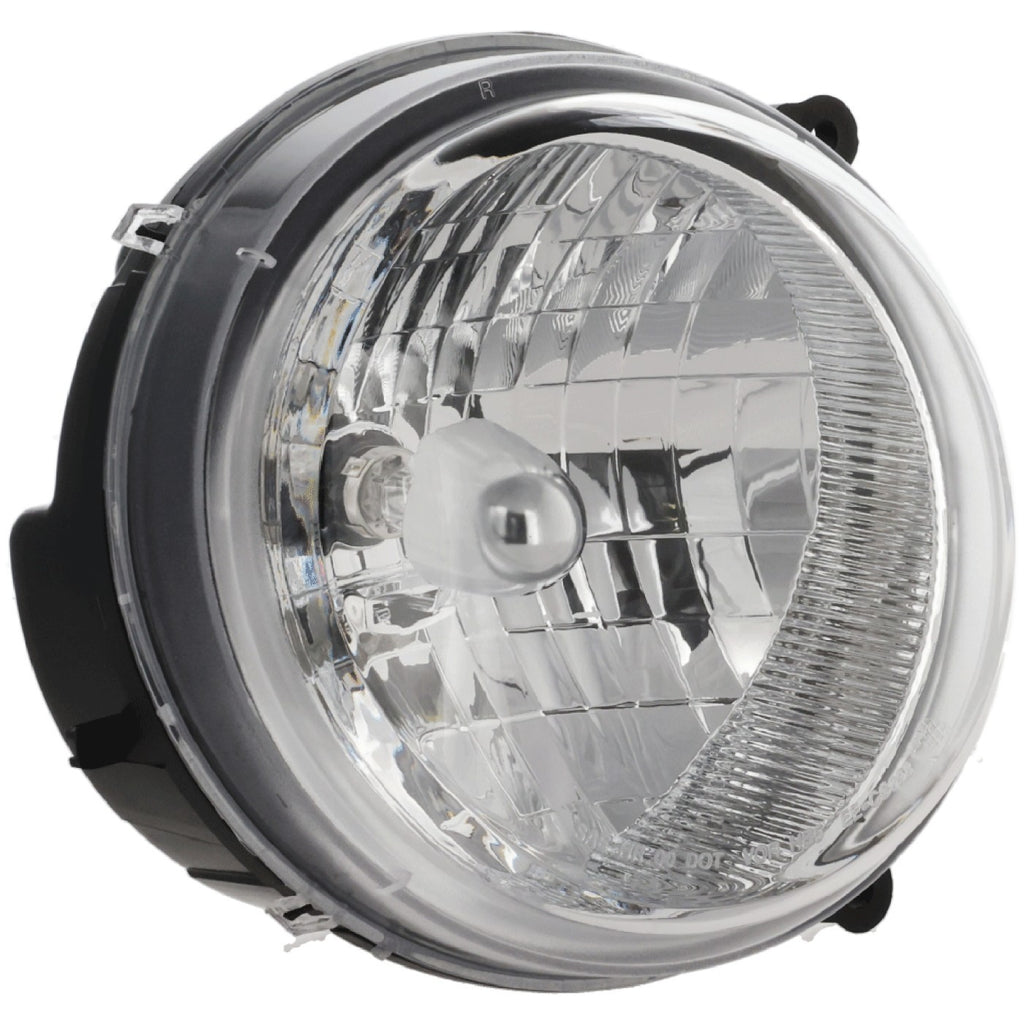 2003-2004 Jeep Liberty Headlight - Halogen, Passenger Side, w/ Bulbs (55155808AB)