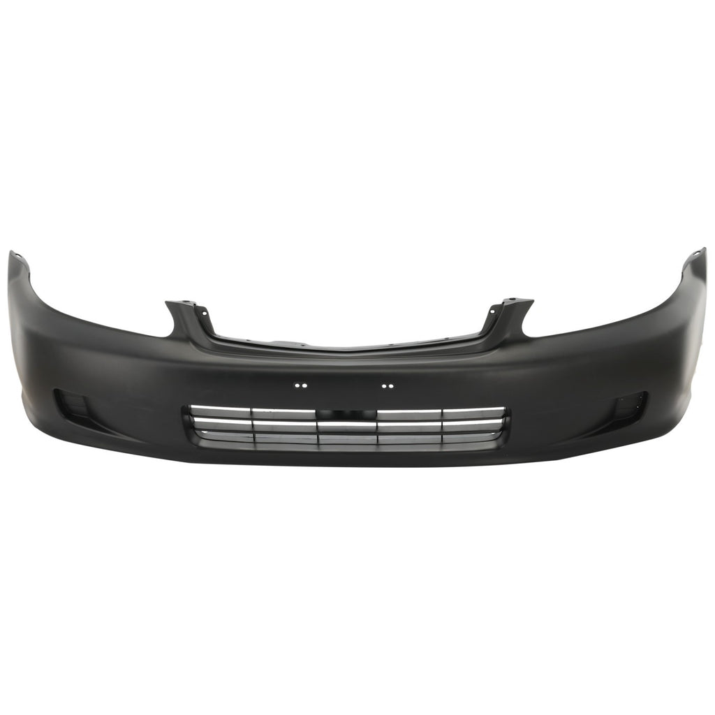 1999-2000 Honda Civic Bumper Covers - Front, Left, Primed (04711S01A01ZZ)