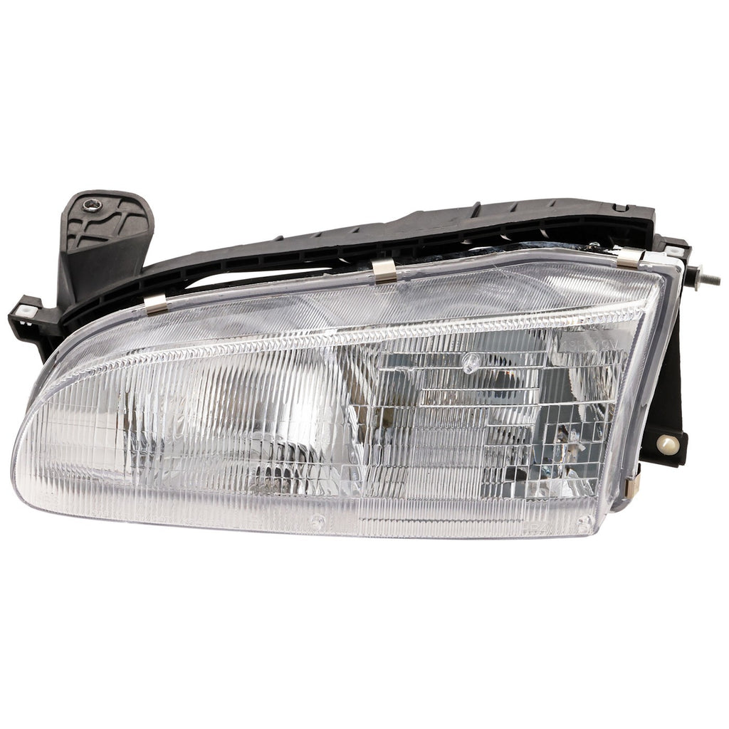 1993-1997 Geo Prizm Headlight - Halogen, Driver Side, w/ Bulbs (94852390)