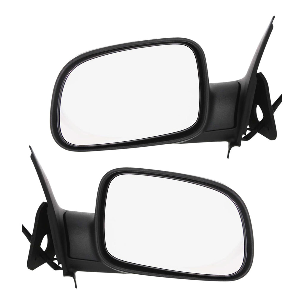 Kool Vue 1999-2004 Jeep Grand Cherokee Mirror - Textured Black (55155446AE)