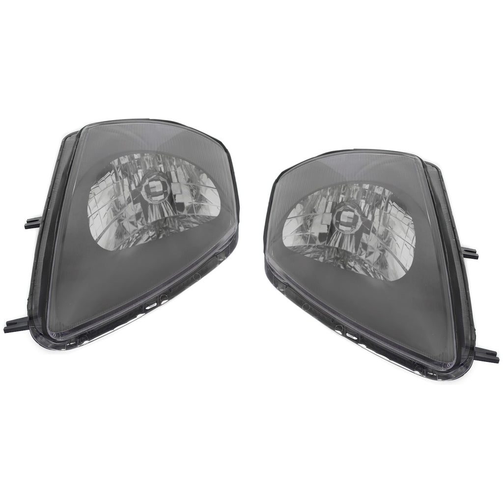 2000-2002 Mitsubishi Eclipse Headlights - Driver & Passenger Side (MR496322)
