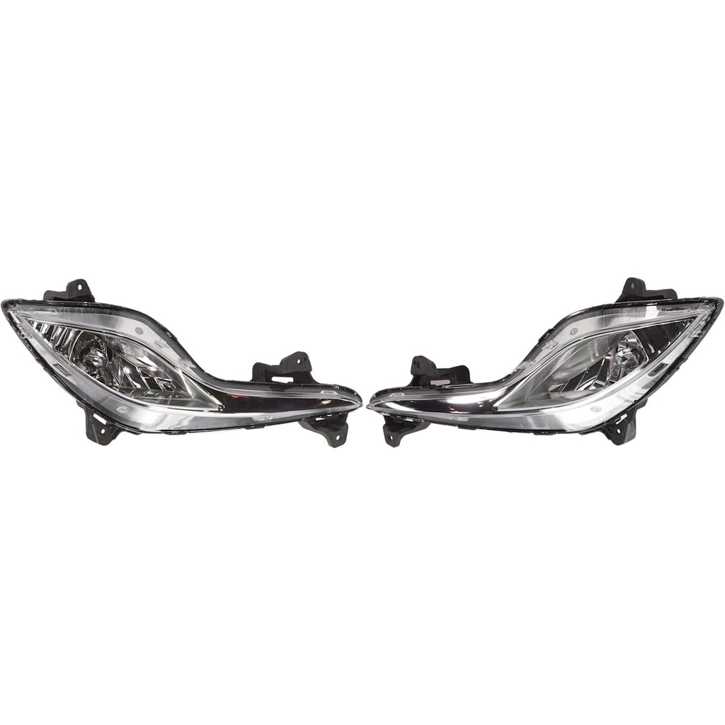 2011-2015 Hyundai Sonata Fog Lights - Front, Driver & Passenger Side (922024R000)