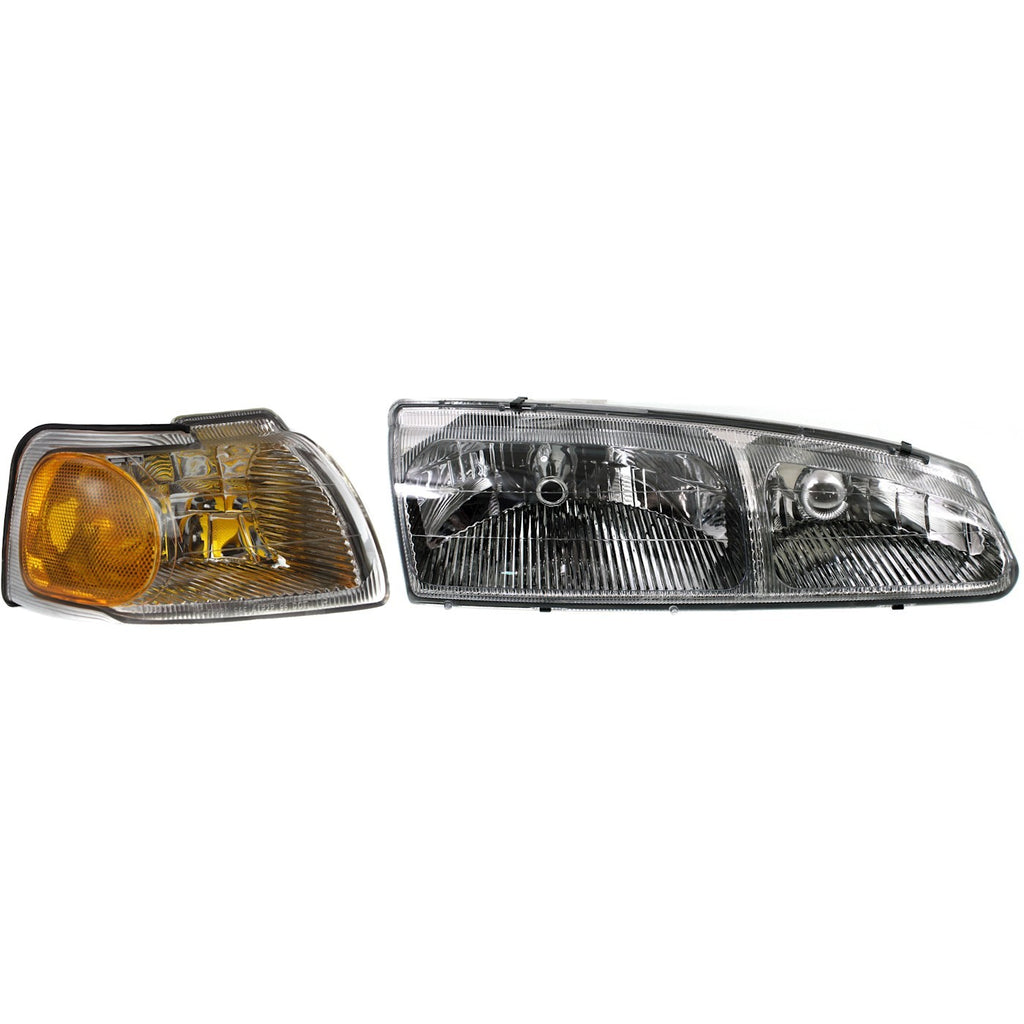 1996-1997 Ford Thunderbird & Mercury Cougar Headlight - Right (F6SZ13008AJ)