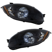 Load image into Gallery viewer, 2006-2009 Mitsubishi Eclipse Headlights - Left &amp; Right, Black Bezel (14876597)