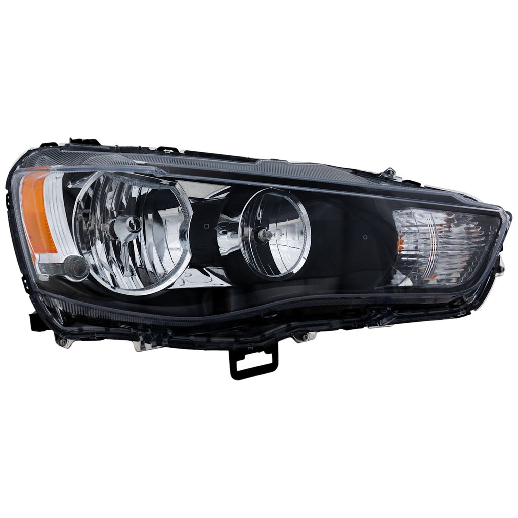 2010-2013 Mitsubishi Outlander Headlight - Right, w/ Bulbs (8301C418)