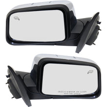 Load image into Gallery viewer, Kool Vue 2007 Lincoln MKX Power Mirrors - Driver &amp; Passenger Side, Chrome, Heated (7A1Z17682AB)
