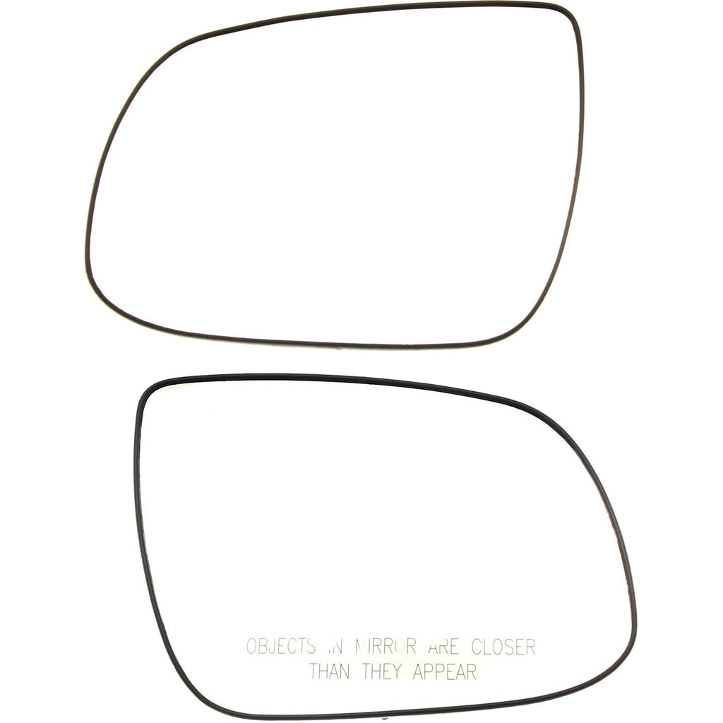 Kool Vue 2010-2011 Hyundai Accent, Kia Rio & Kia Rio5 Mirror Glasses - Driver & Passenger Side (876111E500)