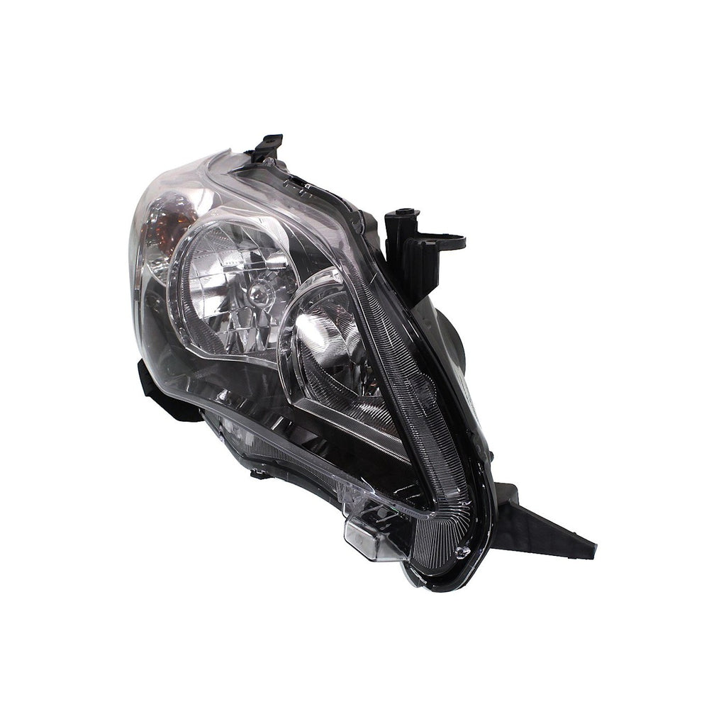 2011-2013 Toyota Corolla Headlights - Left & Right, Black Housing (8111002B60)