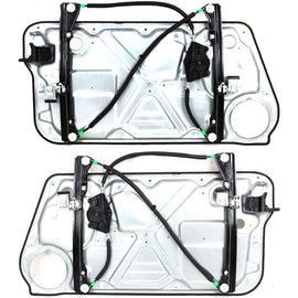 1998-2010 Volkswagen Beetle Window Regulators - Front, Left & Right (1C0837655C)