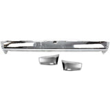 Step Bumper Face Bar Kit For 1990-1995 Toyota 4Runner Chrome with Bumper Ends