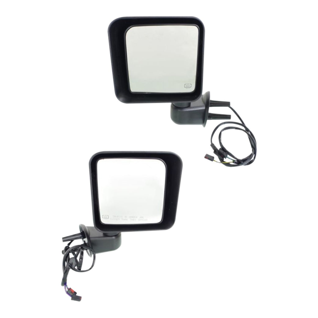 Kool Vue 2015-2018 Jeep Wrangler & Wrangler JK Mirrors - Driver & Passenger Side, Heated (68249846AD)