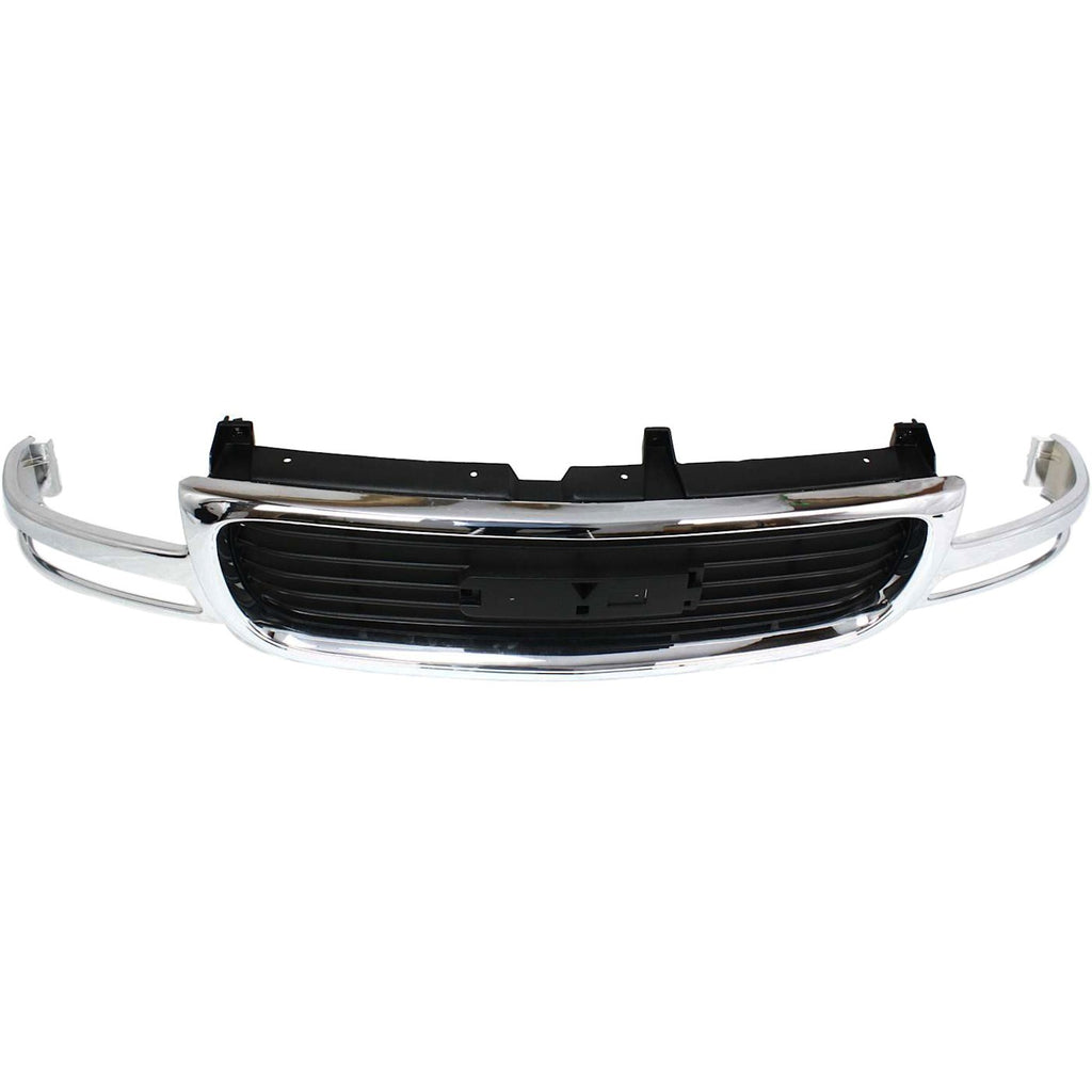 1999-2006 GMC Grille - Chrome, Assembly (19130787)