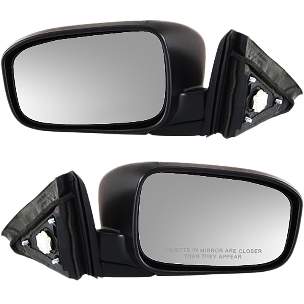 Kool Vue 2003-2007 Honda Accord Power Mirrors - Left & Right, Coupe (76200SDNA01ZB)