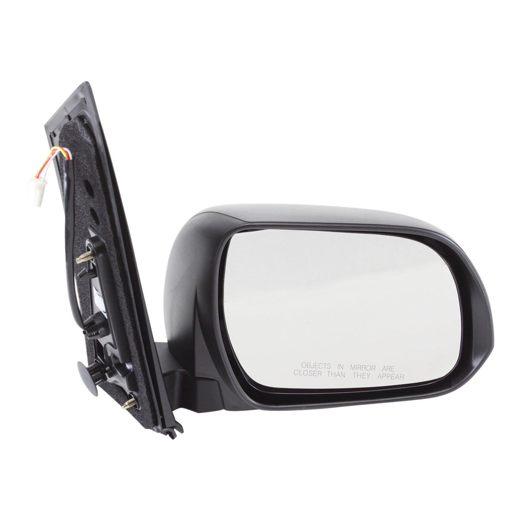 Kool Vue 2011-2014 Toyota Sienna Power Mirror - Passenger Side, Textured Black (8791008081)