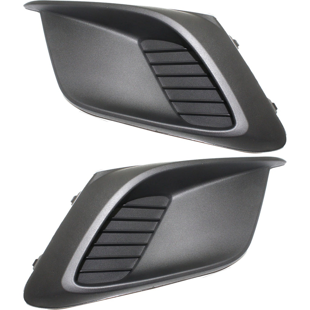 2014-2016 Mazda 3 & 3 Sport Fog Light Cover Set - Driver & Passenger Side