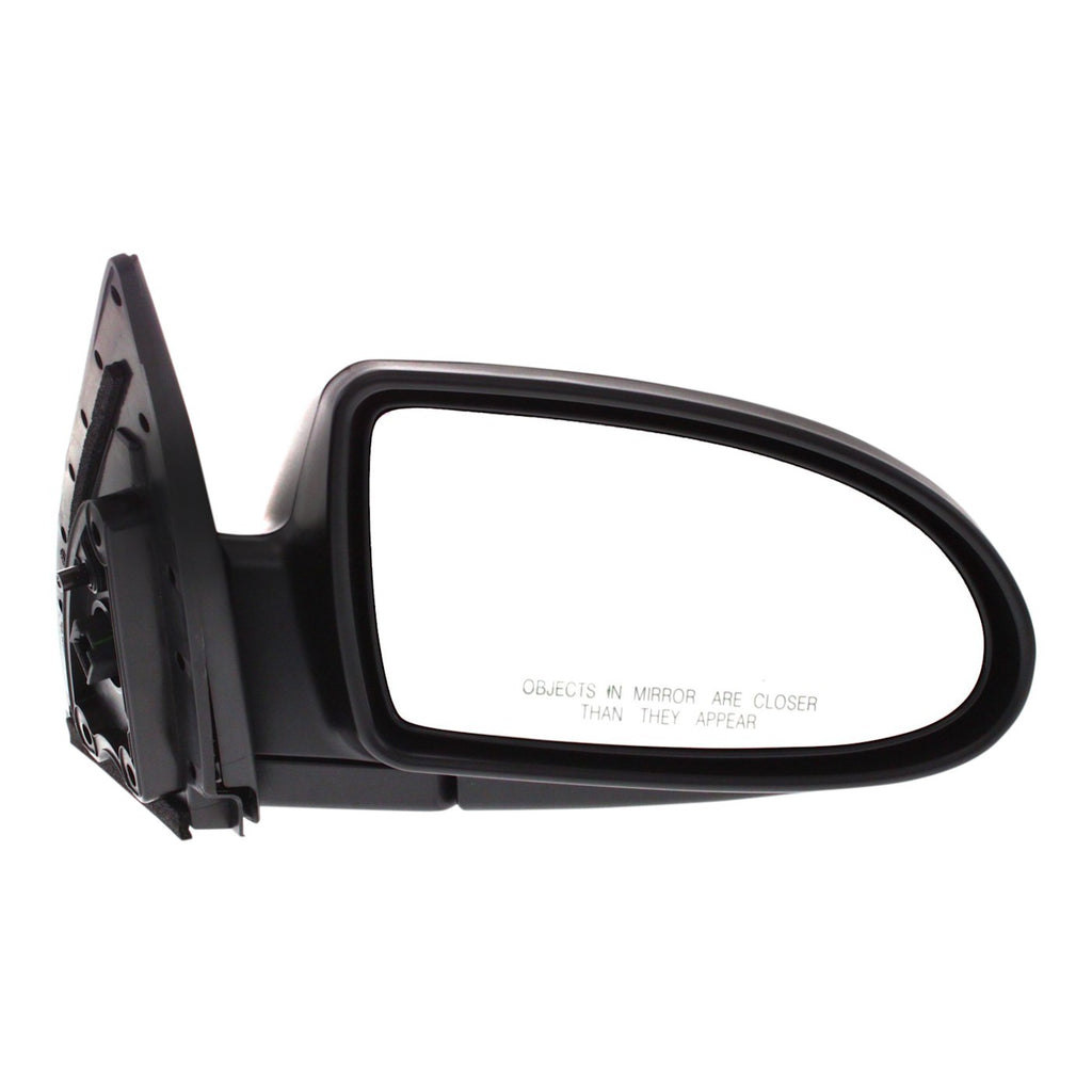 Kool Vue 2006-2009 Hyundai Accent Power Mirror - Right, Paintable, Manual Folding (876201E120)