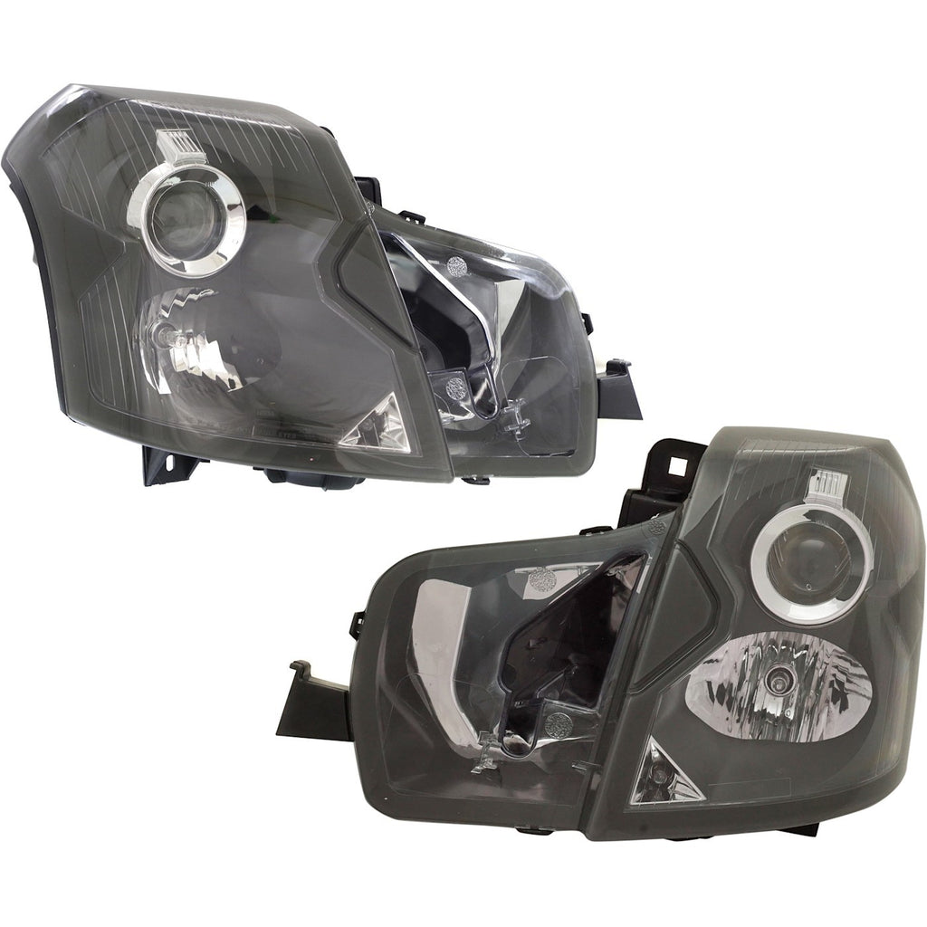 2003-2007 Cadillac CTS Headlights - Halogen, Driver & Passenger Side (15826015)