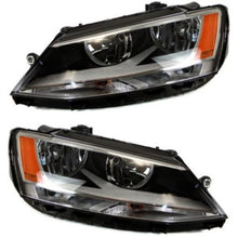 Load image into Gallery viewer, 2011-2016 Volkswagen Jetta Headlight Driver &amp; Passenger Side Halogen