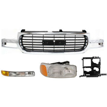 Load image into Gallery viewer, 2000-2006 GMC Yukon, Yukon XL 1500 &amp; Yukon XL 2500 Grille - Chrome, Assembly (19130787)