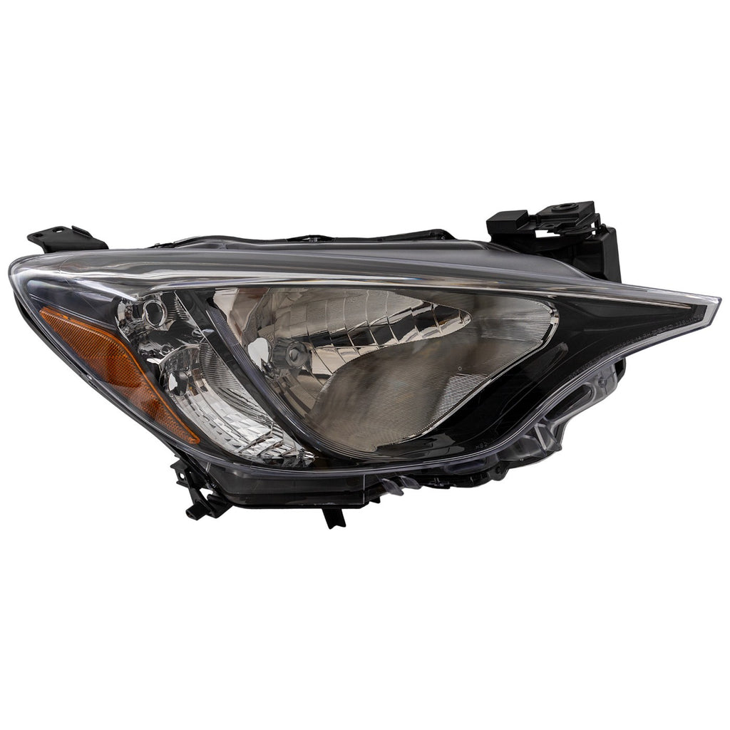 2016-2020 Scion iA, Toyota Yaris & Toyota Yaris iA Headlight - Halogen, Passenger Side, CAPA Certified (81130WB001)