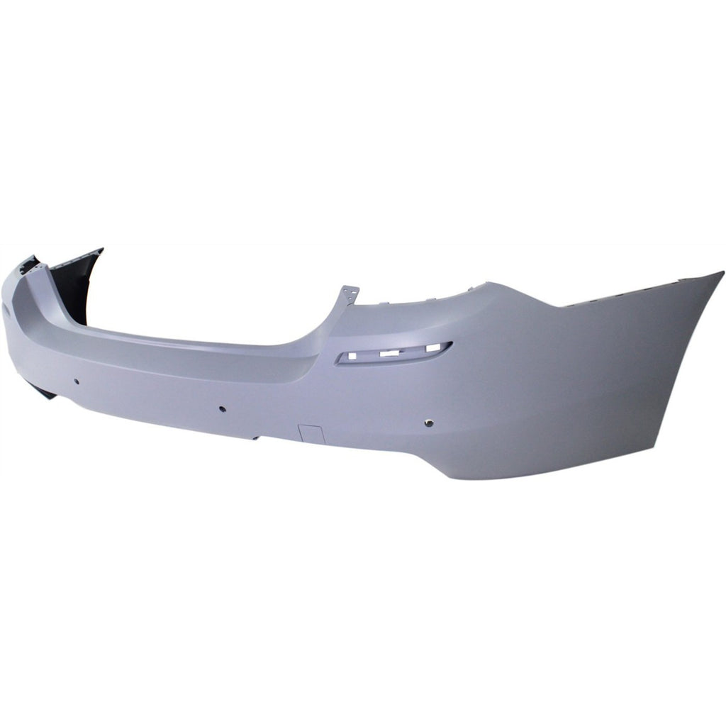 2011-2016 BMW 5 Series Bumper Cover - Rear, Primed, Sedan (51128048594)