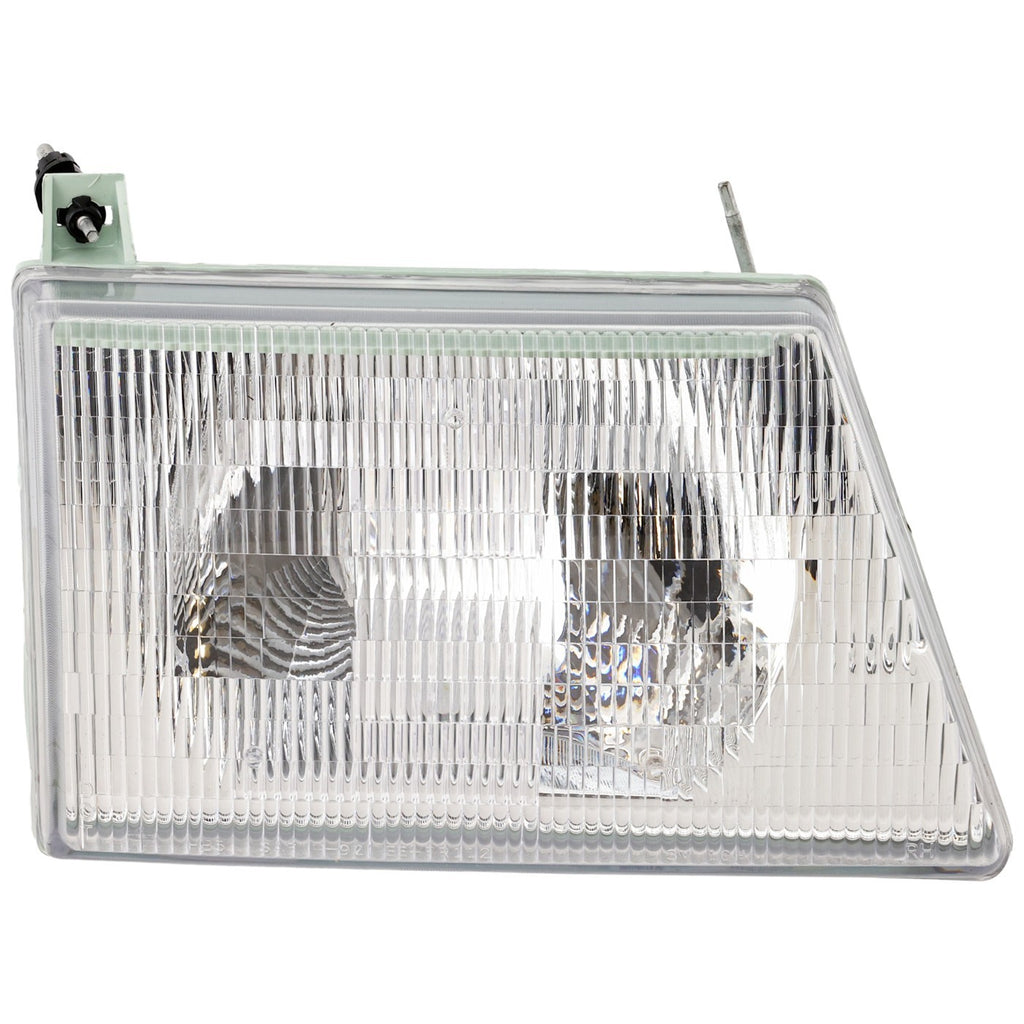 1994-1996 Ford Headlight - Halogen, Passenger Side, w/ Bulbs (F6UZ13008AA)