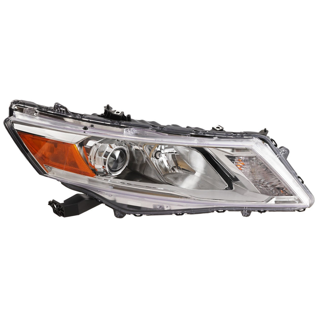 2013-2015 Honda Crosstour Headlight - Halogen, Passenger Side, w/ Bulbs (33100TP6A21)