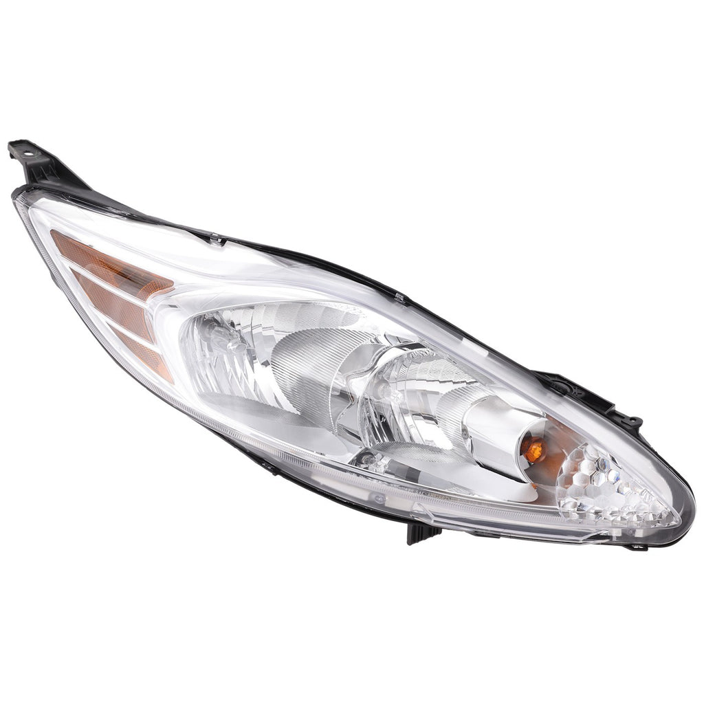 2011-2013 Ford Fiesta Headlight - Halogen, Right, w/ Bulbs (BE8Z13008A)