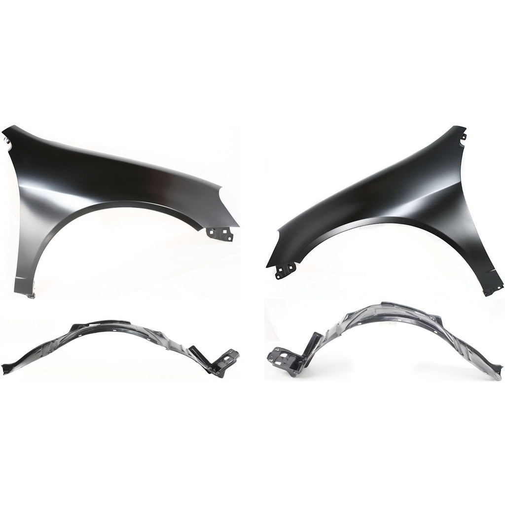 2002-2004 Acura RSX Fenders - Front, Driver & Passenger Side, Primed (60211S6MA90ZZ)