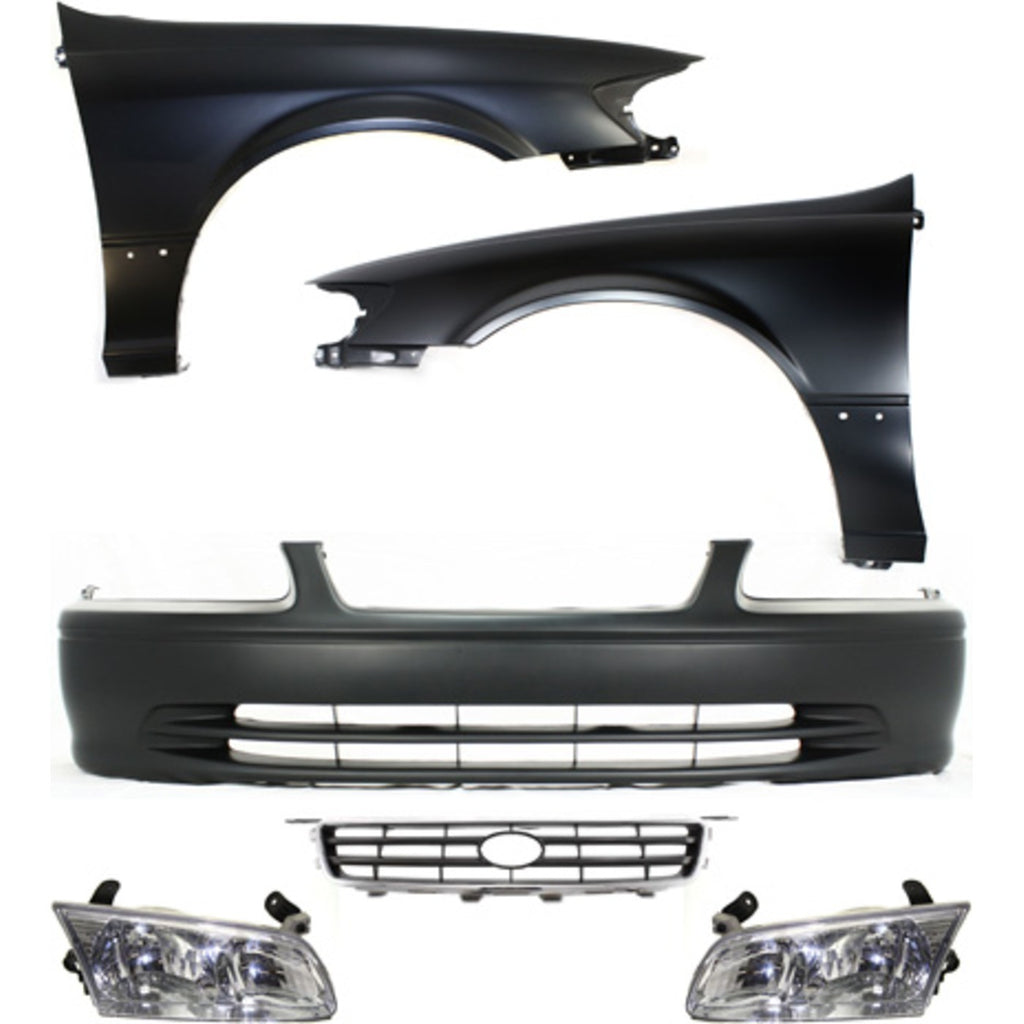 2000-2001 Toyota Camry Bumper Cover - Assembly (52119AA902)